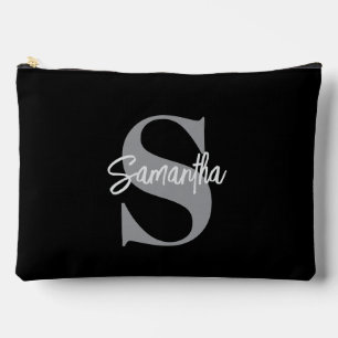 Pochette À Accessoires Nom initial du monogramme