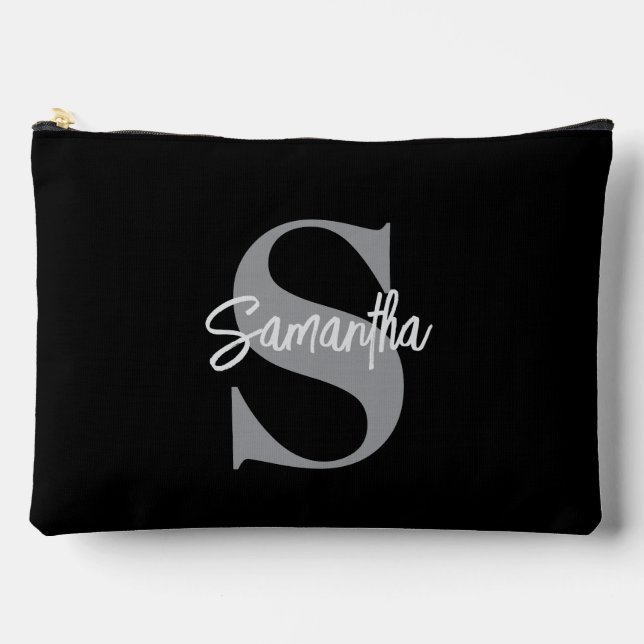 Pochette À Accessoires Nom initial du monogramme (Recto)