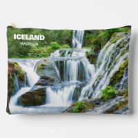 Nom personnalisé Cascades d'Islande