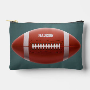 Pochette À Accessoires Nom personnalisé Football