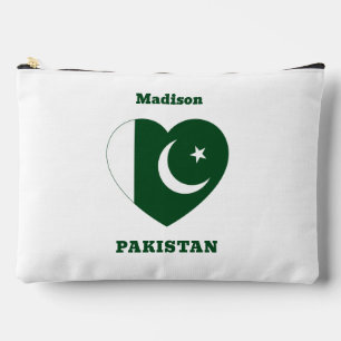 Pochette À Accessoires Nom personnalisé Pakistan