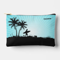 Nom personnalisé Plage Surfer