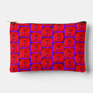 Pochette À Accessoires Notes d'Amour Rouge rose,