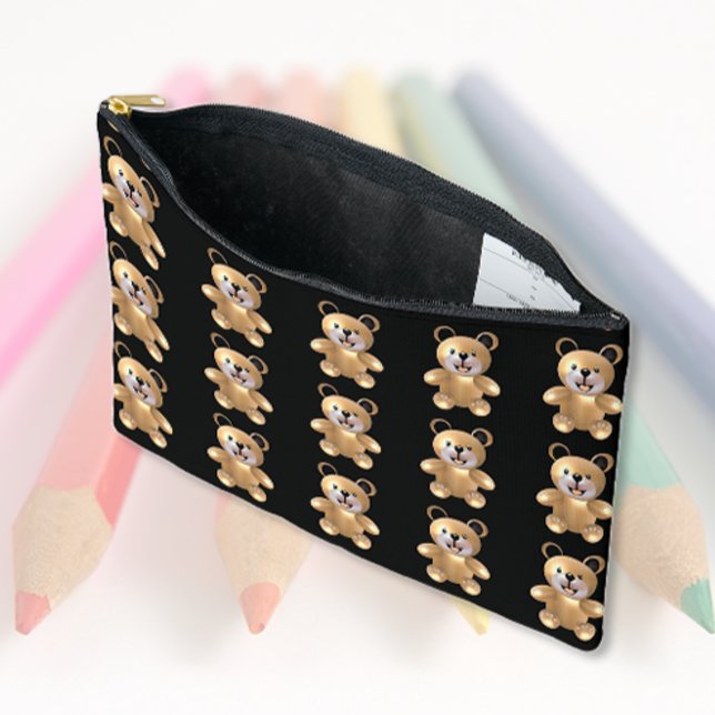 Pochette À Accessoires Nounours d'or (Créateur téléchargé)