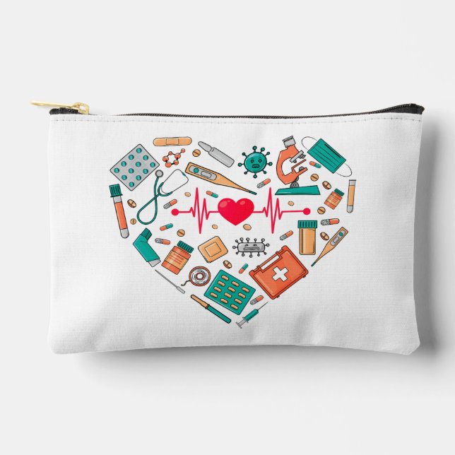 Pochette À Accessoires Nurse Nursing Heart Tool (Recto)