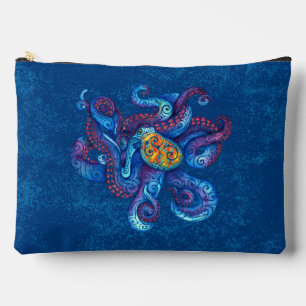 Pochette À Accessoires Octopus tourbillonnant