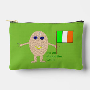 Pochette À Accessoires Oeuf irlandais patriotique