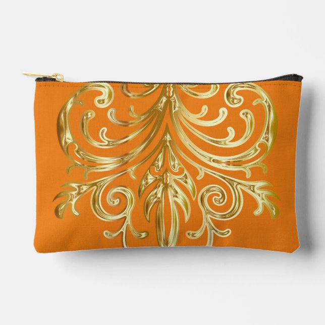 Pochette À Accessoires Orange, Christmas Gifts Authority® (Recto)