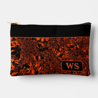 Pochette À Accessoires Orange Cosmetic Bag 