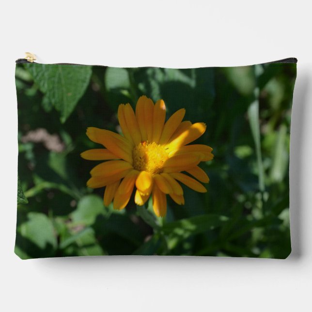 Pochette À Accessoires Orange Pot Marigold Flower (Calendula officinalis) (Recto)