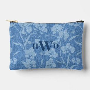 Pochette À Accessoires Orchidée Wild Indigo