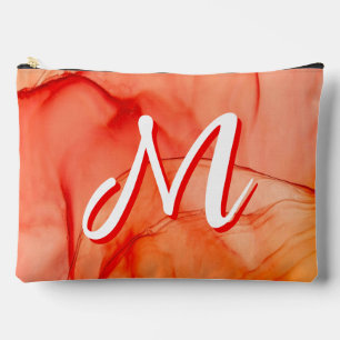 Pochette À Accessoires Organiseur de voyage abstrait chaud esthétique