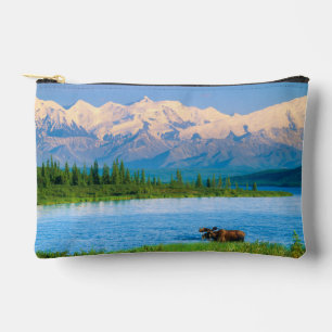 Pochette À Accessoires Orignal mâle dans le Wonder Lake
