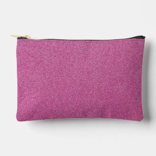 Pochette À Accessoires Paillettes roses, scintillement, fond de paillette