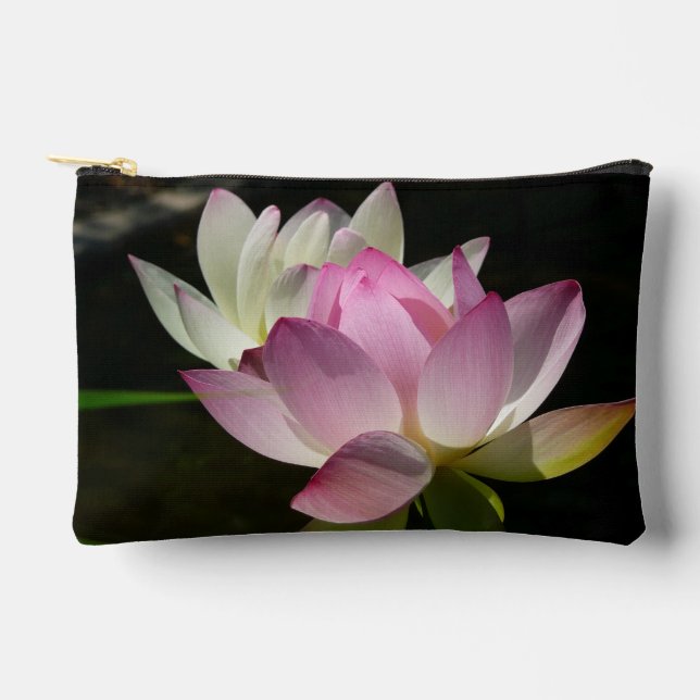 Pochette À Accessoires Paire de fleurs de Lotus II (Recto)