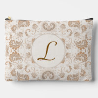 Paisley en Beige esthétique moderne Tan Brown Init