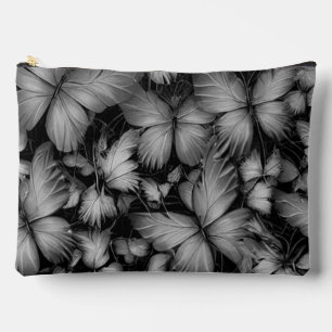 Pochette À Accessoires Papillon gris imprimé