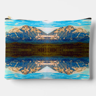 Pochette À Accessoires Parc national vintage USA Alaska Mt Mckinley