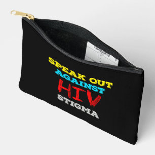 Pochette À Accessoires Parlez contre la stigmatisation liée au VIH - Sens