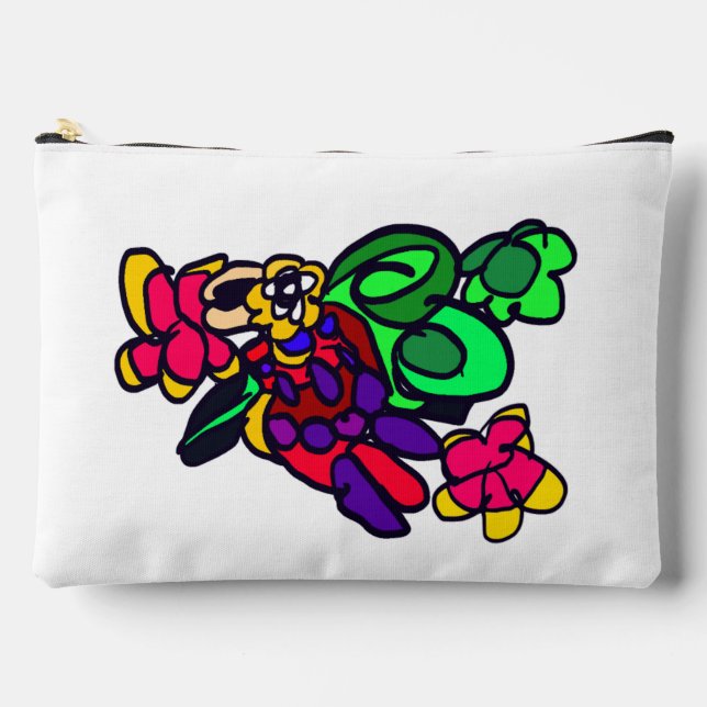 Pochette À Accessoires Parrot joy forest  (Recto)