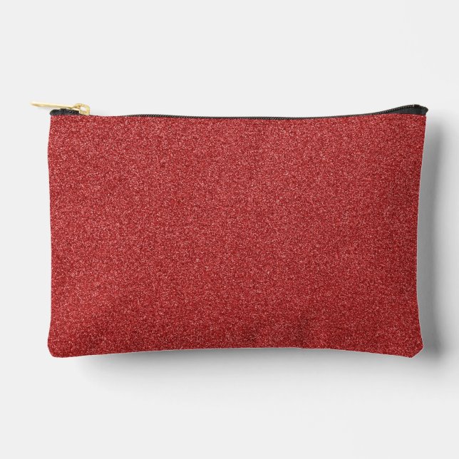 Pochette À Accessoires Parties scintillant rouge, étincelle, Arrière - pl (Recto)