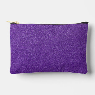 Pochette À Accessoires Parties scintillant violette, Étincelle, Arrière -
