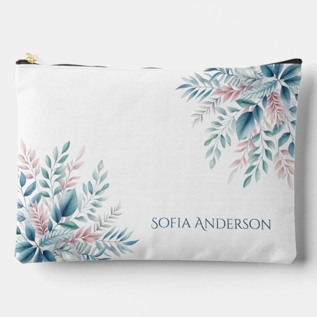 Pochette À Accessoires Pastel Botanical (Recto)