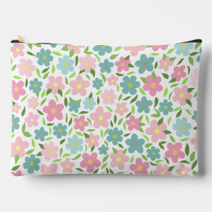 Pochette À Accessoires Pastel Ditsy Floral Shabby Chic Coquette