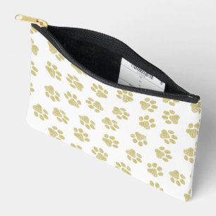 Pochette À Accessoires Pâtes de chien, Pâtes de chien, Pâtes d'or