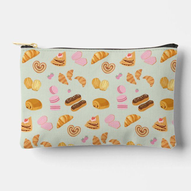 Pochette À Accessoires Pâtisseries à Paris (Recto)