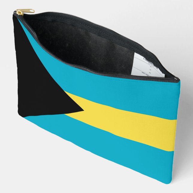 Pochette À Accessoires pavillon des Bahamas (Ouvrir)