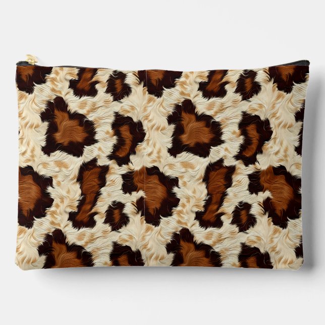 Pochette À Accessoires Peau de vache (Recto)