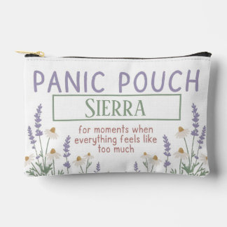 Pochette À Accessoires Personalized Panic Pouch Makeup Bag Calm Kit