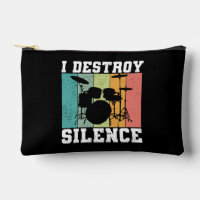 Personnalisé Je Détruis Silence Distressed Drummer