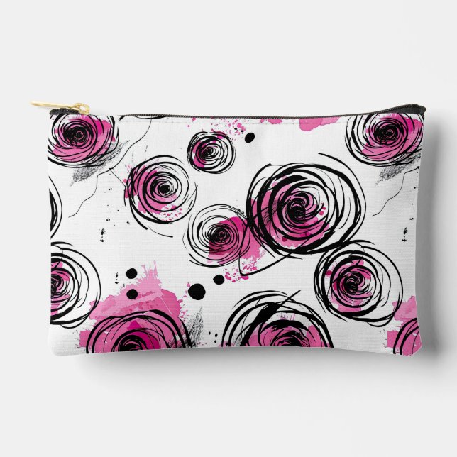 Pochette À Accessoires Pétales Enky Motifs sans joint (Recto)