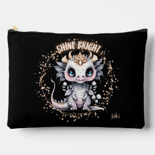 Pochette À Accessoires Petit Dragon Mélange Whimsical Golden "brillant"