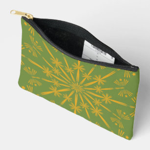 Pochette À Accessoires Petit Pouch Rétro Mandala Avocado