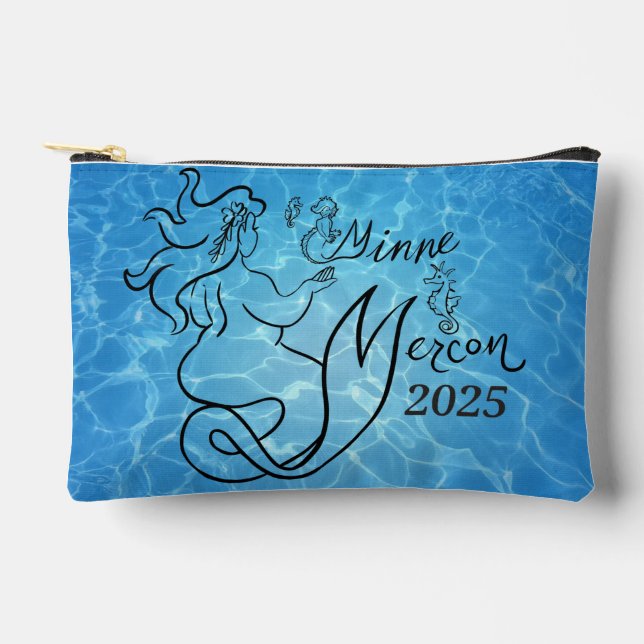 Pochette À Accessoires Petite poche accessoire - logo MNMerCon 2025 water (Recto)