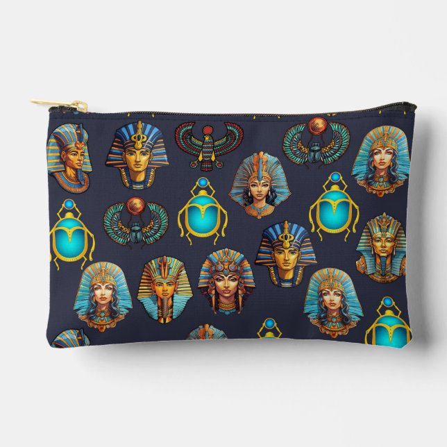 Pochette À Accessoires Pharaoh's Legacy: Antique Egyptian Patterns  (Recto)