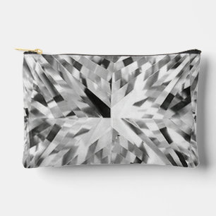 Pochette À Accessoires Photo de diamant géométrique multiforme symétrique
