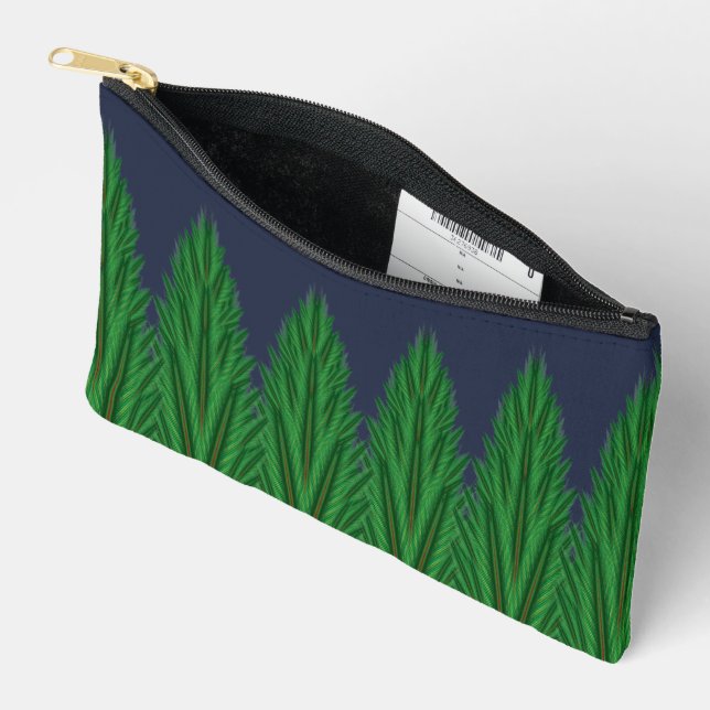 Pochette À Accessoires Pins Miroir Minuit Petit Pouch (Ouvrir)