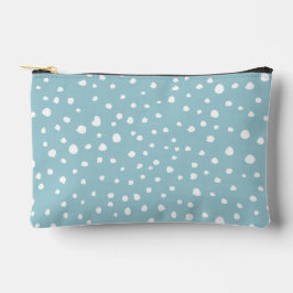 Pochette À Accessoires Points Dalmatiens Bleus, Points Dalmatiens, Impres