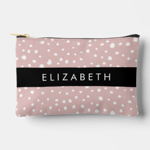 Pochette À Accessoires Points Dalmatiens Rose, Points Dalmatiens, Votre N