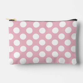 Pochette À Accessoires Pois roses, Motif Pointe Polka, Points, Pointe