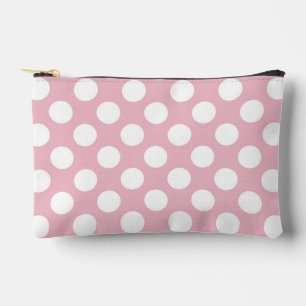 Pochette À Accessoires Pois roses, Motif Pointe Polka, Points, Pointe
