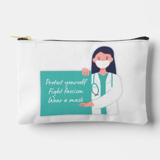 Pochette À Accessoires Porter un masque de style Docteur