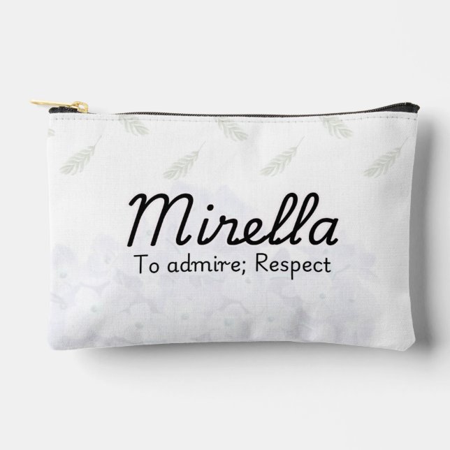 Pochette À Accessoires Pouch Accessoire Mirella (Recto)