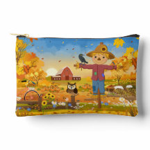 Pouch Accessoire Scarecrow Automne
