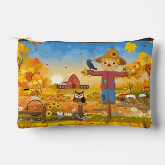 Pochette À Accessoires Pouch Accessoire Scarecrow Automne