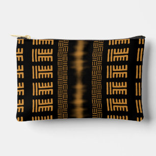 Pochette À Accessoires Pouch de conception tribale africaine de Bogolan